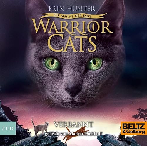 Warrior Cats - Die Macht der drei. Verbannt: Staffel III, Band 3, gelesen von Marlen Diekhoff, 5 CDs in der Multibox, 6 Std. 13 Min.
