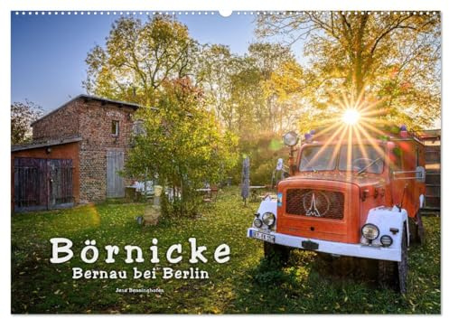 Börnicke - Bernau bei Berlin (Wandkalender 2026 DIN A2 quer), CALVENDO Monatskalender: Bilder aus einem Dorf in Brandenburg. (CALVENDO Orte)