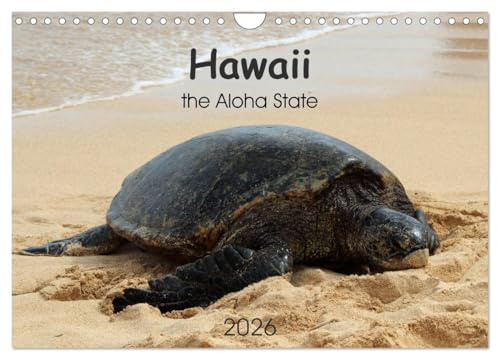 Hawaii the Aloha State (Wandkalender 2026 DIN A4 quer), CALVENDO Monatskalender: Trauminseln im Pazifik (CALVENDO Orte)