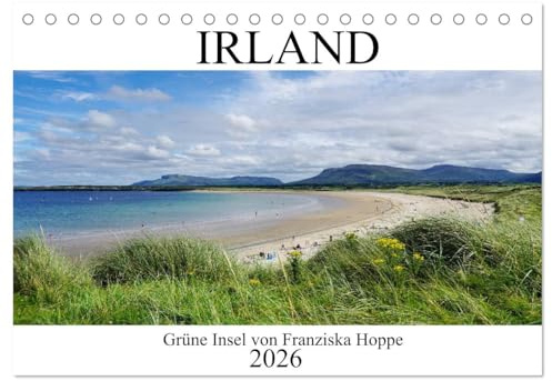 Grüne Insel - Irland (Tischkalender 2026 DIN A5 quer), CALVENDO Monatskalender: Bilder der wunderschönen Grünen Insel Irland. (CALVENDO Natur)