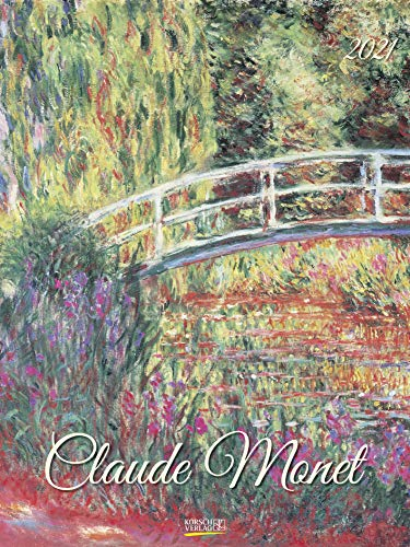 Claude Monet 2021: Großer Kunstkalender. Edler Wandkalender mit den besten Werken des Künstlers. Impressionismus. Kunst Gallery Format: 48 x 64 cm.
