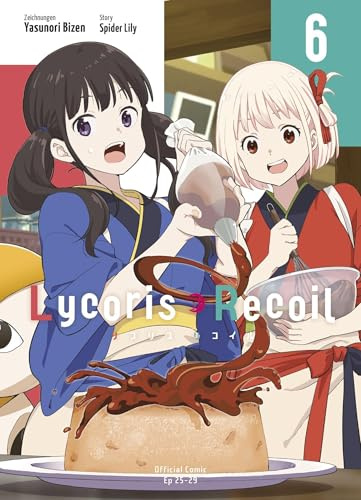 Lycoris Recoil 06: Geheime Aufträge, Action und Spionage mit Highschool-Schülerinnen in Tokyo – Die Manga-Adaption des gefeierten Anime!