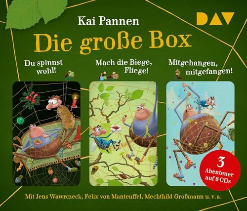 Die große Box. Du spinnst wohl! – Mach die Biege, Fliege! – Mitgehangen, mitgefangen!: Szenische Lesungen mit Musik mit Jens Wawrczeck, Felix von ... CDs) (Die Abenteuer von Bisy und Karl-Heinz)
