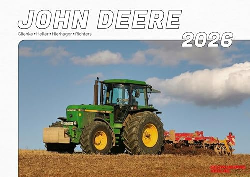 Kalender 2026 – John Deere-Schlepper im Einsatz