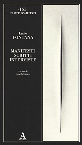 Manifesti scritti interviste (Carte d'artisti)