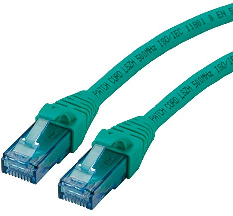 ROLINE | UTP Patch Cord Cat.6A | Component Level | LSOH | Green | 3 m