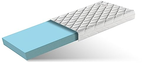 Betten-ABC Bambini Baby- und Kleinkindmatratze, Bezug waschbar, Gesamthöhe ca.12 cm, ÖkoTex Zertifiziert, produziert nach deutschem Qualitätsstandard (Größe: 60 x 120 cm)
