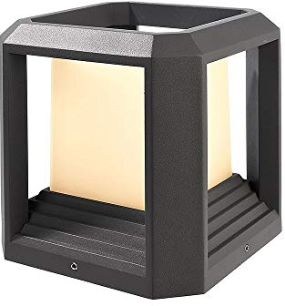 LED Außenleuchte BOOTIS I LED Standleuchte, 12W, 3000K, IP65, dunkelgrau EEK: A