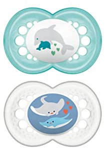 Istruzioni in lingua straniera - MAM S217 - Ciuccio con Tettarella in Silicone Skinsofttm Ultra Morbido, per Bambini di 16 + Mesi, Neutro con Scatola Autoriscaldante, ,