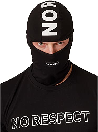 PG Wear Sturmhaube No Respect Zwei Farben (Schwarz/Weiß)