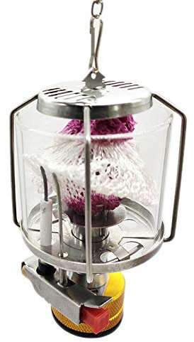 Josenidny Camping en Plein Lanterne à Gaz Portable Mini Lampe de à Gaz Lampe Lampe Suspendue pour Camping Randonnée