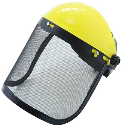 HAISHINE Face Visor Face Shield Safety Protection Mesh Visor for Lawnmower Pruning Shears with Chainsaw