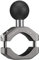 FANAUE CC-05 Aluminium-Lenkerklemme, U-Bolzen-Basis, kompatibel mit RAM-Halterungen, B-Größe, 2,5 cm Kugel-Doppelbuchsenarm und Fahrrad-Handyhalterung für 2,2 cm bis 2,9 cm Durchmesser