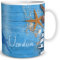 TRIOSK Tasse Usedom Ostsee Insel Souvenir Geschenk Maritim für Reiselustige Ostseeliebhaber Frauen Männer Büro Kollegen, Keramik 300ml