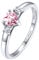 Supcare Silberringe mit Stein Damen Ringe 925 Eheringe Ring Verlobungsring mit Geburtsstein Trauringe Engagement Ringe mit Gravur Text Vorsteckring Antragsring Modeschmuck für Jahrestag