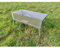 Mangal Picknick Edelstahl 2mm Schaschlikgrill klappbar mit Grillrost
