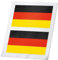 Bull & Bear Deutschland Schminkstift, Stift Deutschland Flagge, Deutschland Schminke, Deutschland Fanartikel für Olympische Spiele 2024