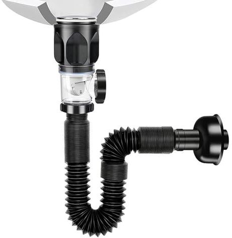 Tuyau De Vidange Flexible - 1“1/2x 32 Mm, Tuyau Vidange Lavabo Évier Cuisine, Tuyau/raccord Extensible, Flexible De Vidange, Siphon Flexible Pour Lavabo