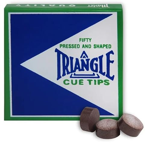 BILMAG Billard Zubehör Billard Klebeleder Tweeten Triangle, Medium, 12-14mm, 3 STK. (12mm)