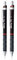 rOtring Tikky Lot de porte-mines Cc 1,0 mm Corps bordeaux et corps noir 0,5 mm