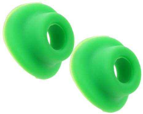 Gatuida 2 Pièces Bouchon étanche de Valve Accessoire Joints de Tige de soupape Garde-Boue, Lave-Bouche Partie Joints de Tige de Valve de Gel de silice Green