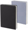 CRASPIRE 2 Farbe Dehnbarer Buchumschlag Schwarz Grau Lila Waschbar Wiederverwendbar Große Nylon Buchhülle Buchschutz Elastische Notizbuchhüllen Für 9x11 Zoll Hardcover Bücher Lehrbuch Geschenk