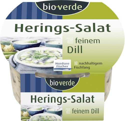 Bio Herings-Salat mit feinem Dill 18 x 150 g
