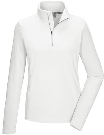 Killtec Damen Ksw 101 Wmn FLC Shrt Fleeceshirt mit Stehkragen und Reißverschluss (1er Pack)