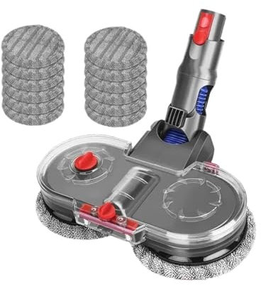ORHNBDF Accesorio for fregona eléctrica, aspiradora Que Incluye Tanque de Agua Desmontable y Almohadillas for fregona, Compatible con Dyson V7 V8 V10 V11 V12 V15(V7 V8V10 V11 V15)