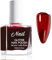 Jelly Nagellack - Schnelltrocknend Nagellack Rot Transluzent - Ungiftig Nagelack auf Wasserbasis - Hochglänzend Rot Gelee Nail Polish für Nail Art DIY Maniküre, 10 Ml