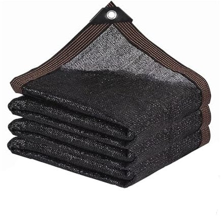 90% Shade Cloth with Grommets, 2mx3m Garden Mesh Shade Tarp Sunblock Shade Net UV Resistant Netting for Greenhouse Garden Patio Plant Flower Chicken Coop Carport