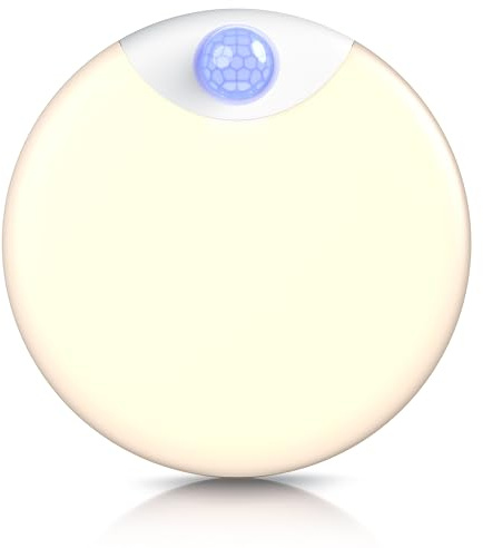 Brandson Bearware - LED Nachtlicht mit Bewegungsmelder - Dimmbar – mit Akku - Lichtsensor - – PIR Infrarotsensor Bewegungssensor – Sensoreinheit 120° - mit 20 sec. Timer – 4000K