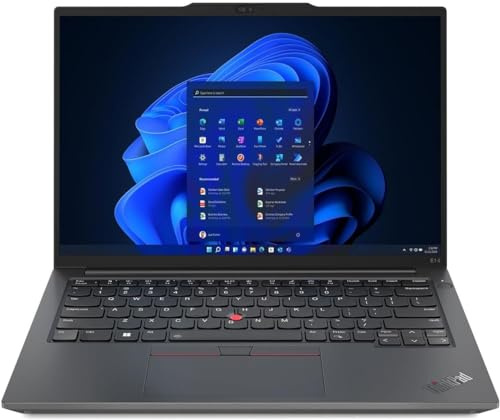 Lenovo ThinkPad E14 Gen 5 Laptop, 14 WUXGA IPS Touchscreen, Intel i7-1355U 10-Core, Intel Iris Xe Graphics, 8GB DDR4 256GB SSD, Backlit KB, Thunderbolt 4, Fingerprint, Wi-Fi 6, FHD Camera, Win10 Pro