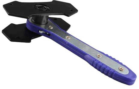 Tbest Bremssattel-Presswerkzeug, 360-Grad-Schwenkratsche, Kompressionskolbenspreizer