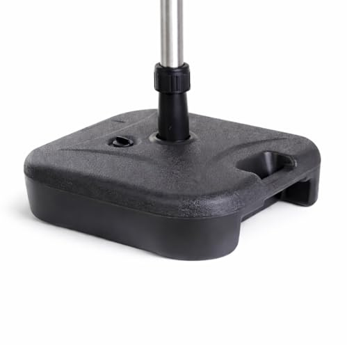 Gartiva Supporto per ombrellone sospeso, pesi per ombrelloni a croce in plastica, stabile supporto per ombrellone a sospensione e supporto per ombrellone