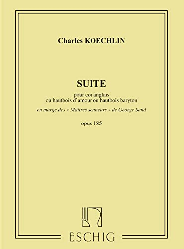 Suite Op 185 Cor Anglais Seul