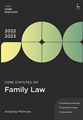 Core Statutes on Family Law 2022-23 (Hart Core Statutes)