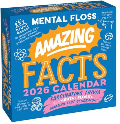 Amazing Facts from Mental Floss 2026 Day-to-Day Calendar: Fascinating Trivia from the Amazing Fact Generator™