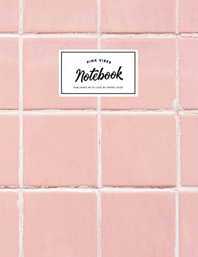 Notebook: Cute pink lover tile | Journal for women and girls | ★ School supplies ★ Personal diary ★ Office notes | 8.5 x 11 - A4 notebook | 150 pages workbook (Pink vibes collection, Band 23)