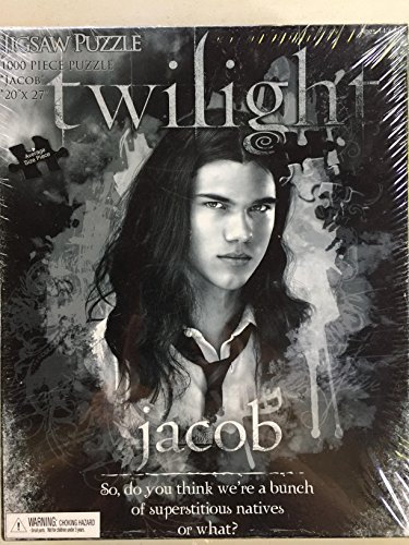 Jacob - 1000 Piece Jigsaw Puzzle - Twilight - Neca