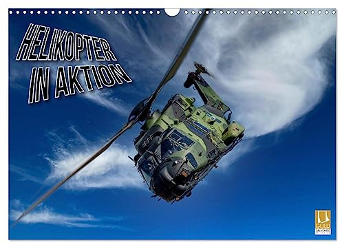 Helikopter in Aktion (Wandkalender 2026 DIN A3 quer), CALVENDO Monatskalender: Helikopter, faszinierende Fluggeräte (CALVENDO Technologie)