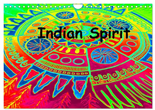 Indian Spirit (Wandkalender 2026 DIN A4 quer), CALVENDO Monatskalender: Mandalas und mehr (CALVENDO Kunst)