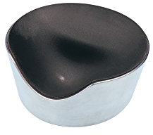 MasterClass Smart Space 2-in-1 Reversible Tablet Stand and Spoon Rest, 9.5 x 8 x 4 cm (3.5 x 3 x 1.5) - Black / Silver