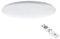 EGLO LED Deckenlampe Giron, 1 flammige Deckenleuchte, Material: Stahl, Kunststoff, Farbe: Weiß, Ø: 76 cm, dimmbar, Weißtöne per Fernbedienung einstellbar