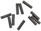 Sharplace 10 Sätze 3mm Bajonett Push Verschlüsse band Endet Schmuck Diy Schwarz