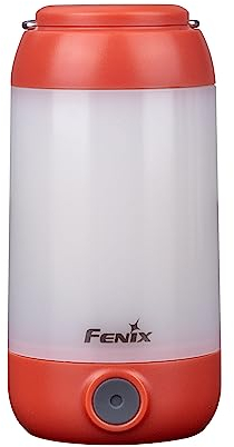 Fenix CL26R Red, Compact Lightweight Rechargeable LED Camping Lantern | 400 Lumens | 25m | 240 Hrs Max | Red Light Mode | Magnetic Top & Tripod Mountable | 18650 Battery | IP66