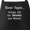 MoonWorks® Grill-Schürze Kochschürze für Männer mit Spruch Eines Tages bringe ich die Zwiebel zum Weinen schwarz unisize