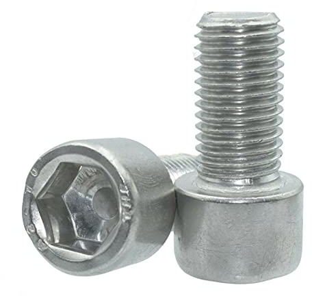 Zylinderschrauben mit Innensechskant Edelstahl A2 DIN 912 (M6x10) x50