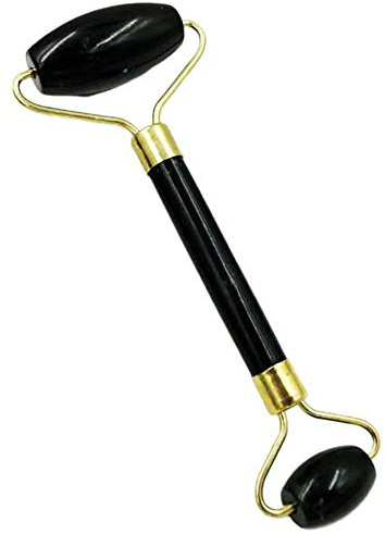 Jade Gesichtsroller Doppelköpfe Jade Stein Face Lift Facial Beauty Massage Tool Damen