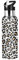 JUMBEAR Brown Leopard Print Water Bottle Acuum Insulated Stainless Steel Leakproof Wide Mouth with Straw Lid for Fitness Gym and Outdoor Sports 22OZ